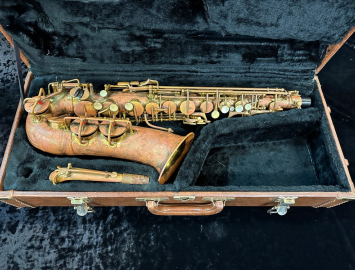 Photo Vintage 1940's Buffet Crampon Paris SA 18-20 Alto Saxophone, Serial #708 – Project Horn